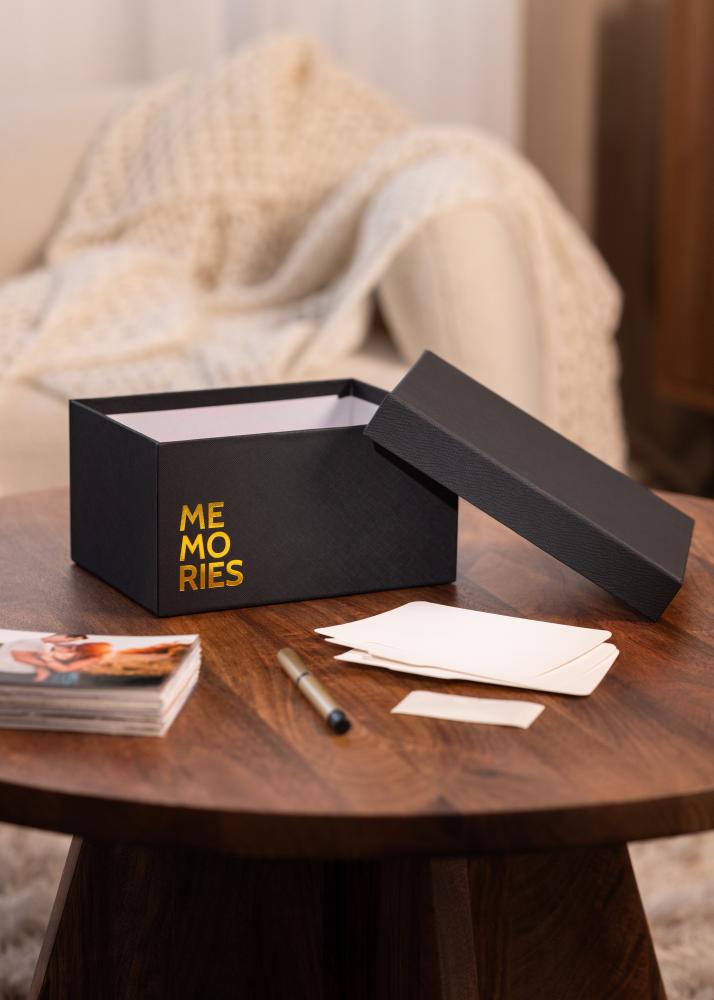 KAILA MEMORIES Кутия за снимки (700 снимки в 10x15 cm) - Черна