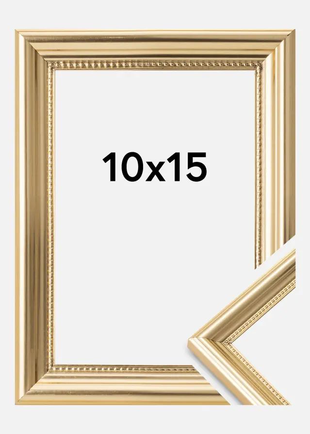 Рамка Gala Акрилно стъкло Златно 10x15 cm