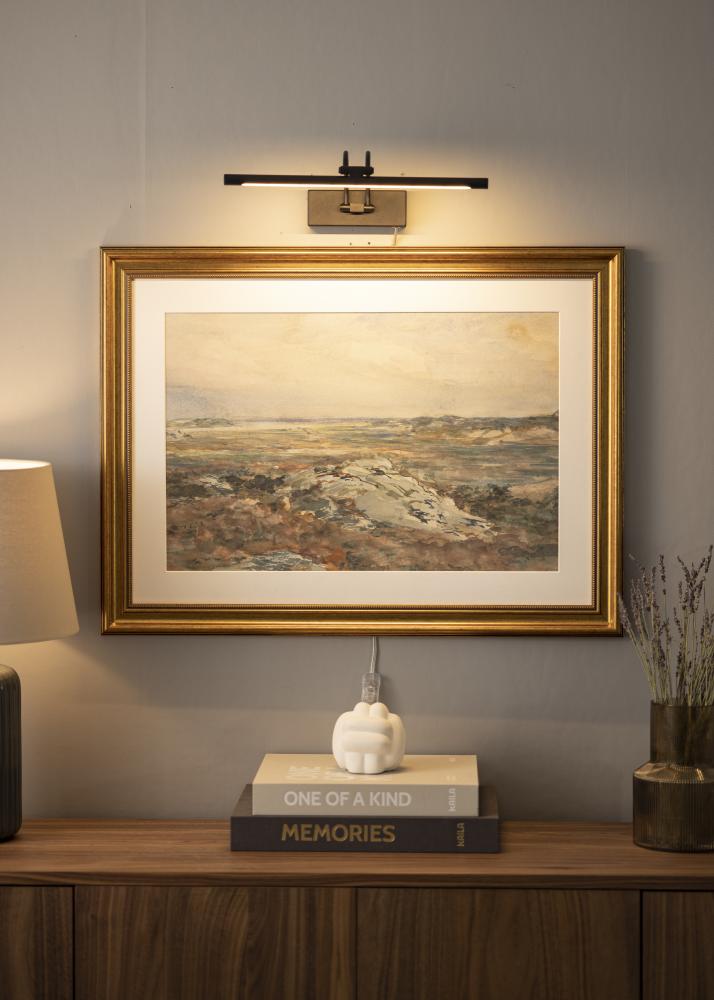 Gunnebo V962 LED Осветление за картини 37 cm - Черно