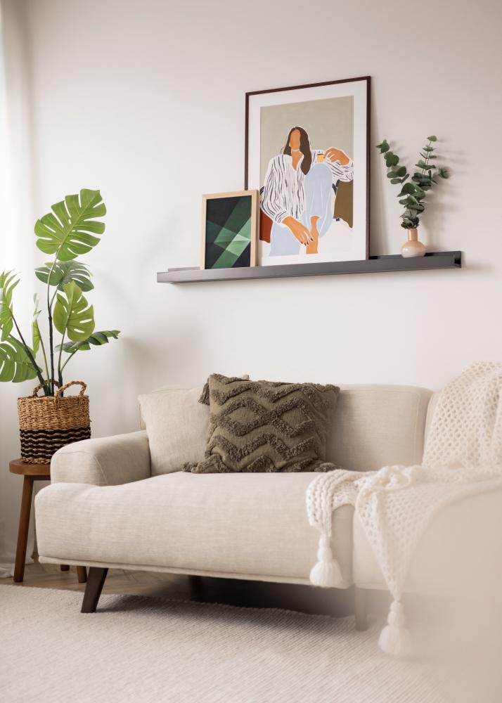 KAILA Поставка за картини Черна 130 cm