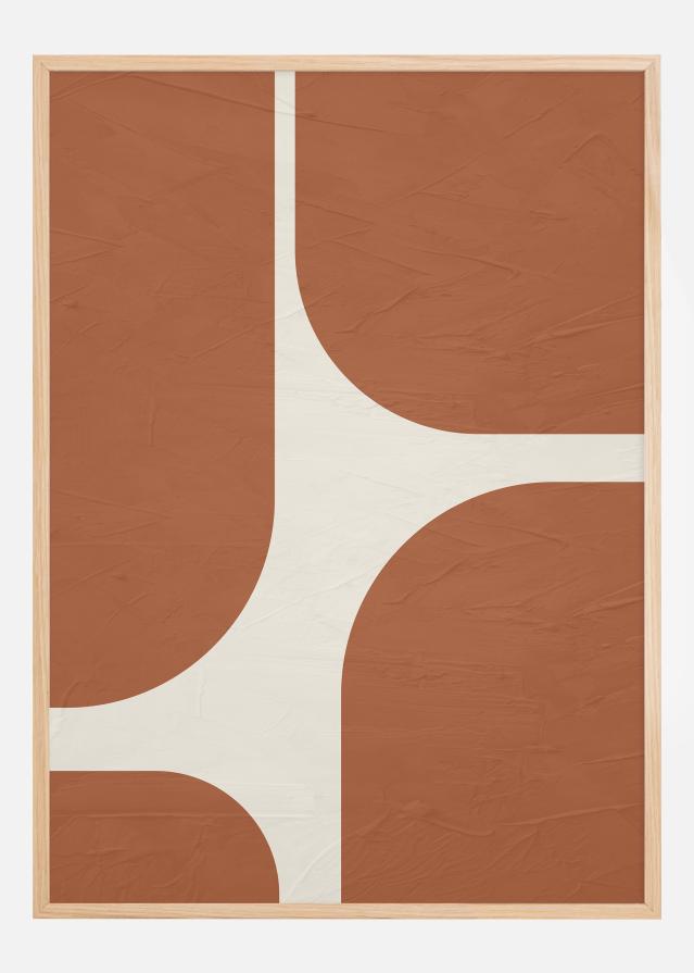 Minimalistisk Art Постер