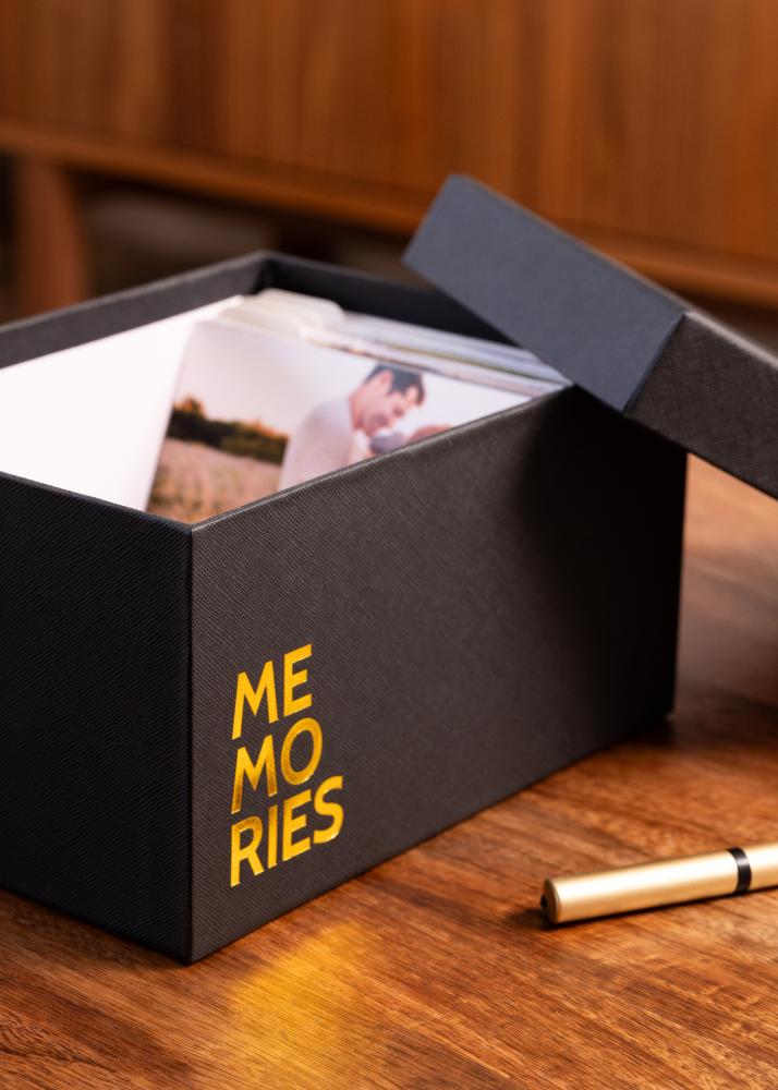 KAILA MEMORIES Кутия за снимки (700 снимки в 10x15 cm) - Черна