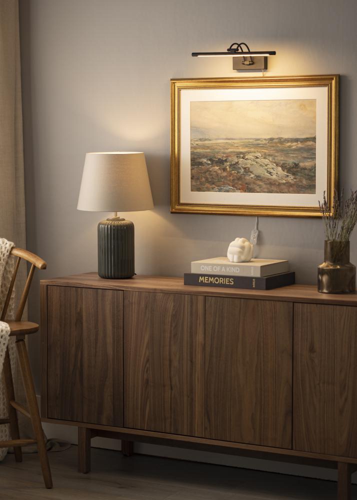 Gunnebo V962 LED Осветление за картини 37 cm - Черно