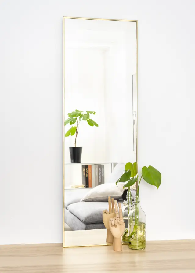 Огледало Narrow Златно 41x121 cm