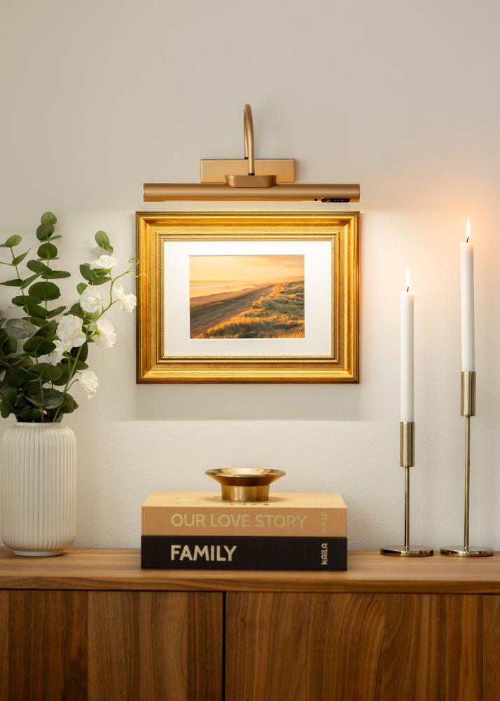 KAILA Spark Bateryno Osvetlenie za Kartini 35 cm - Zlatna