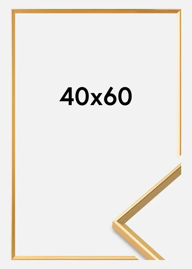 Рамка Desire Акрилно стъкло Златно 40x60 cm