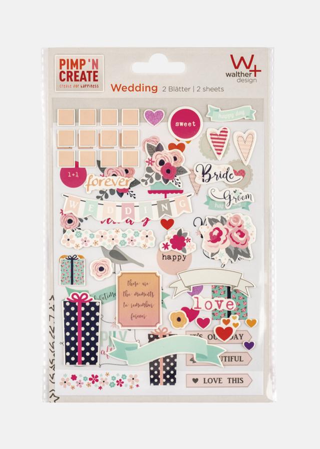 Walther Стикери Wedding
