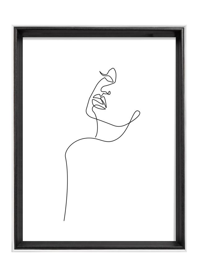 Рамка Silhouette Черен 18x24 cm