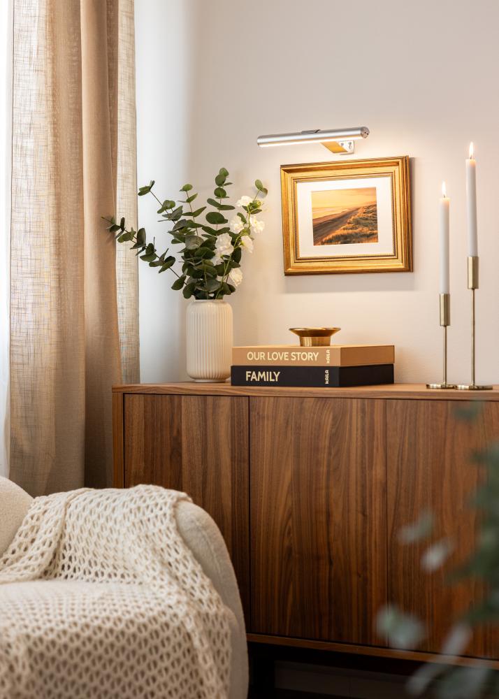 KAILA Lux Bateryno Osveshtenie za Kartini 33 cm - Srebro