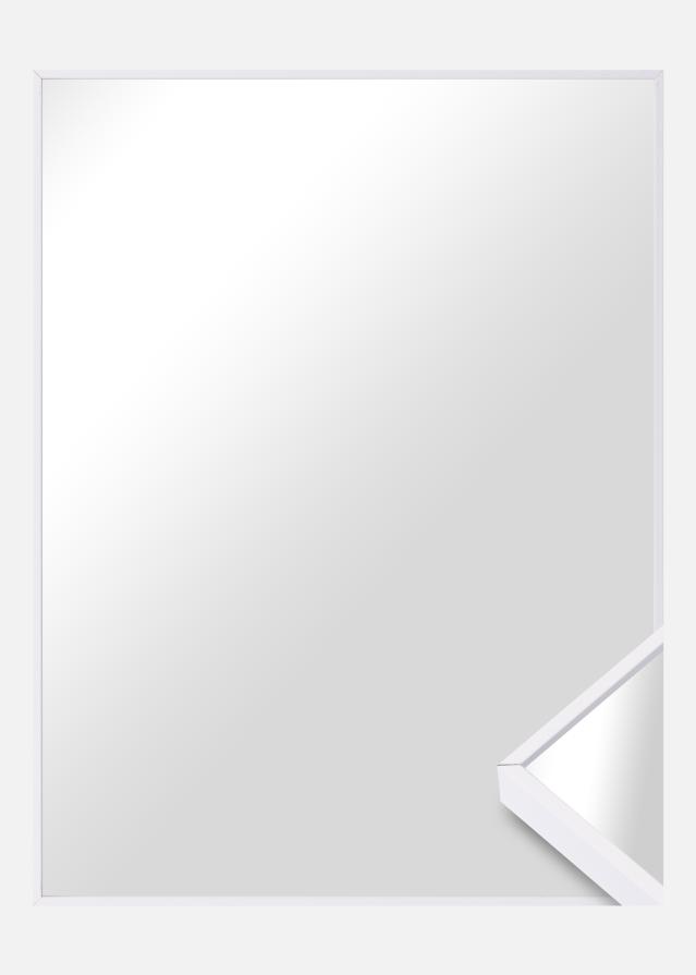 Огледало Paris бяло - собствени мерки