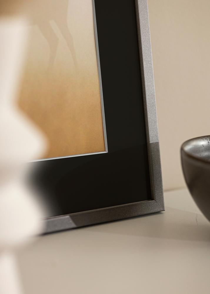 Рамка Edsbyn Графит 18x24 cm - Паспарту Черно 13x17 cm