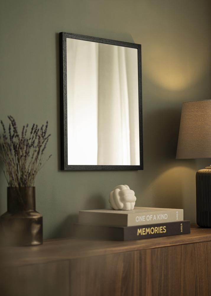 Огледало Devon Черно - собствени мерки