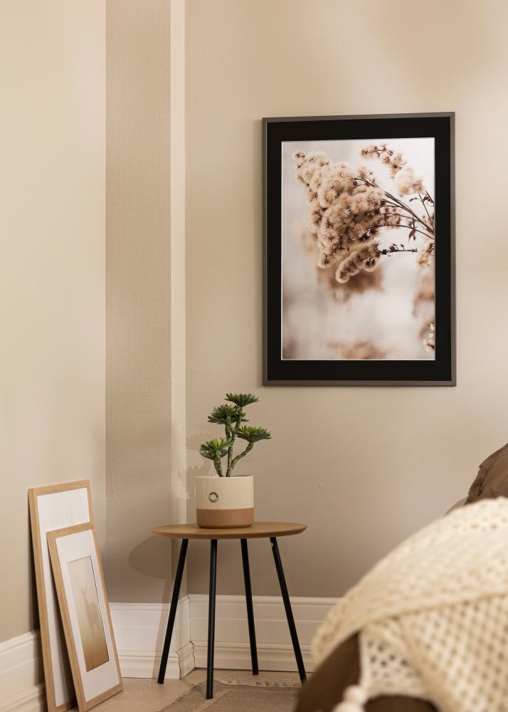 Рамка Edsbyn Графит 18x24 cm - Паспарту Черно 13x17 cm