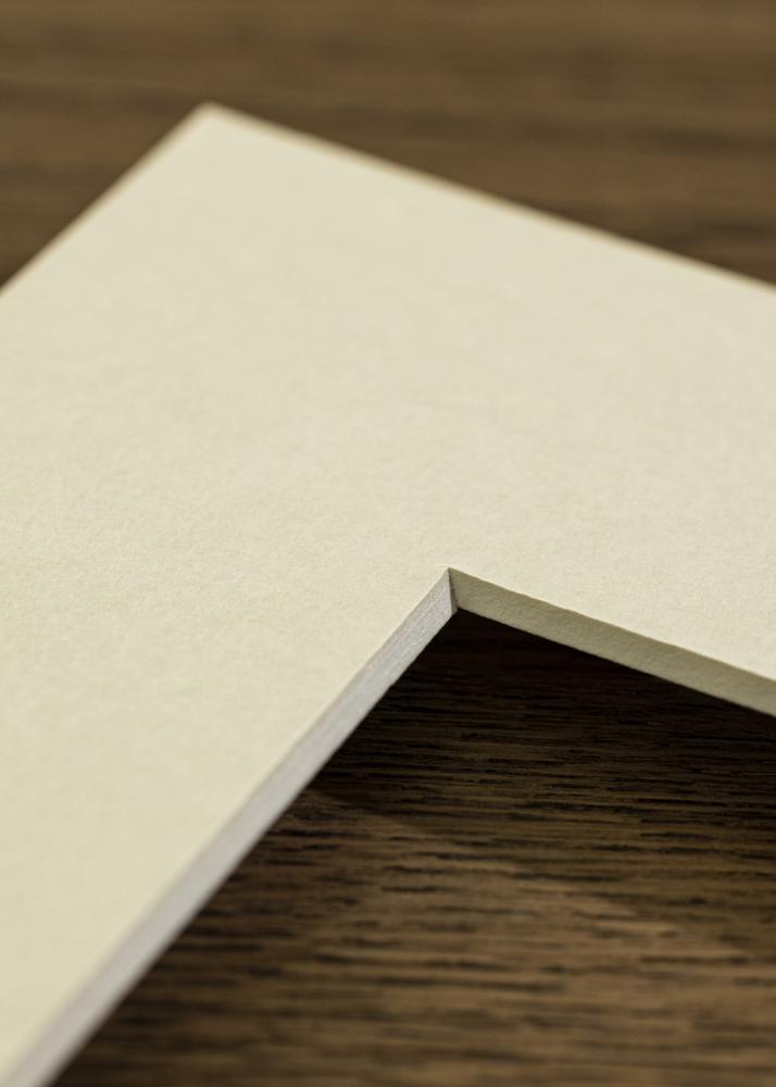 Паспарту Мръсно бяло Бяло ядро 29,7x42 cm (19x29)