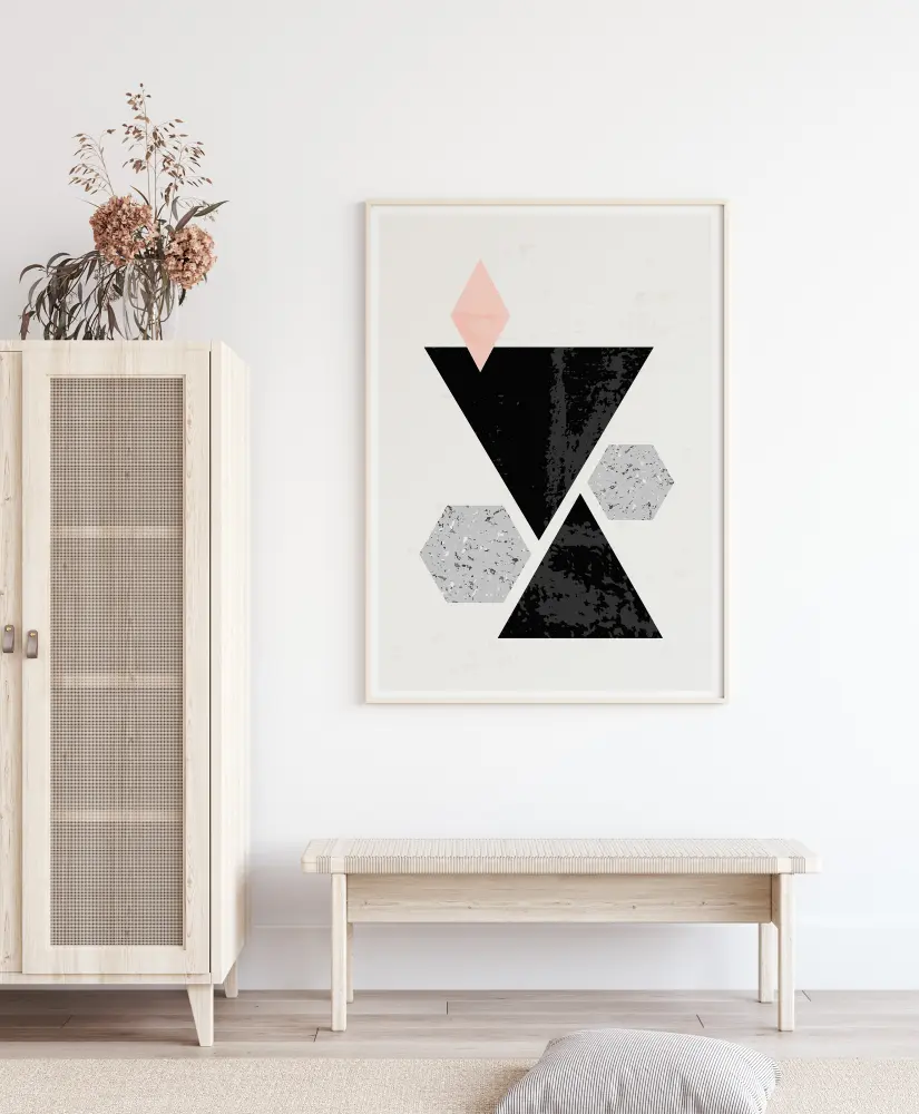 Abstract Geometry III Постер