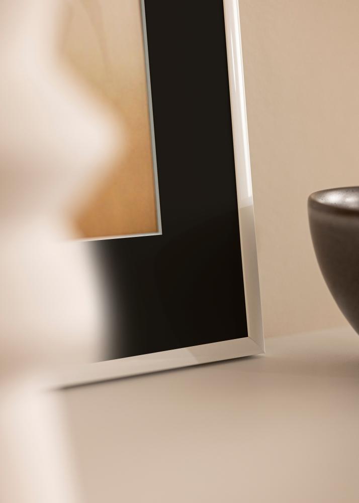 Рамка New Lifestyle бяло 30x40 cm - Паспарту Черно 18x27 cm