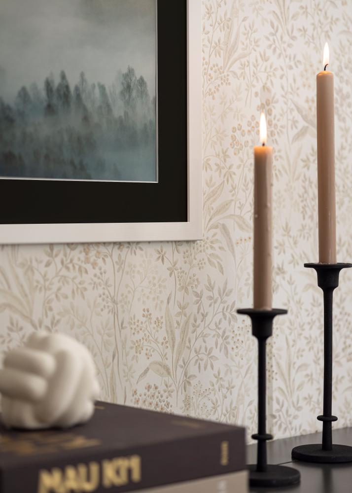 Рамка Trendline бяло 60x70 cm - Паспарту Черно 50x56 cm