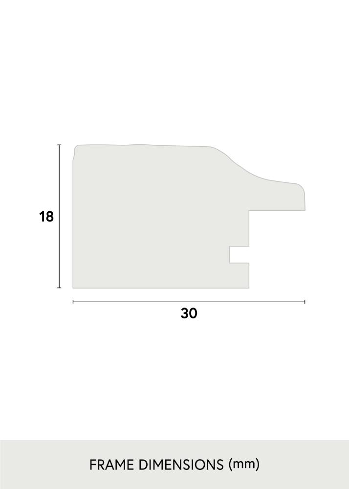 Рамка Leonie бяло - произволен размер