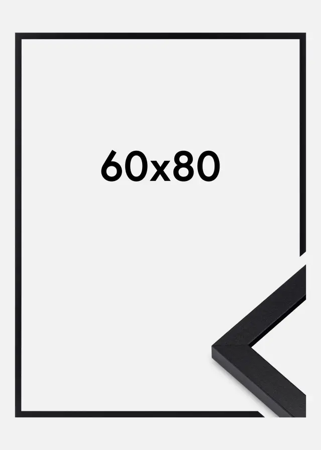 Рамка Modern Акрилно стъкло Черно 60x80 cm