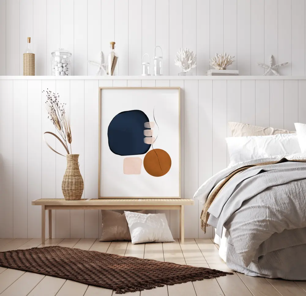 Abstract Shapes III Постер