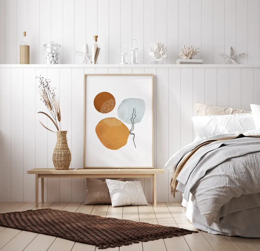 Abstract Shapes IV Постер