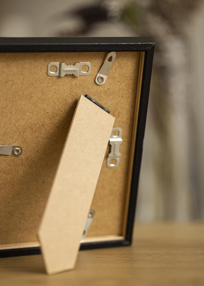 Рамка E-Line Черно 13x18 cm - Паспарту бяло 3,5x5 inches