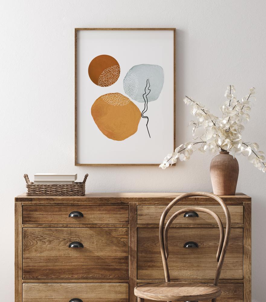 Abstract Shapes IV Постер