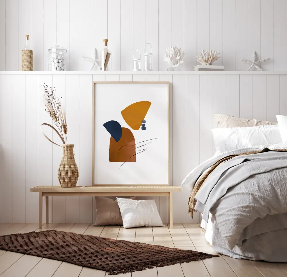 Abstract Shapes I Постер