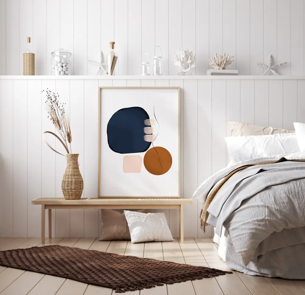 Abstract Shapes VI Постер