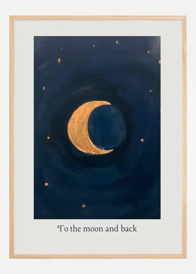 To the Moon and Back Постер