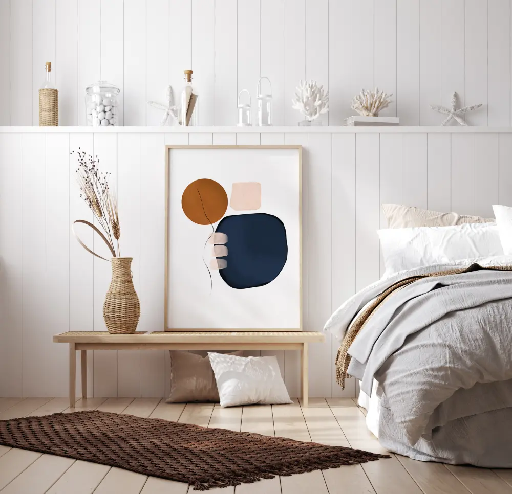 Abstract Shapes V Постер