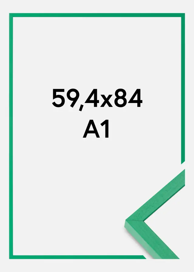 Цветно Акрилно стъкло Зелено 59,4x84,1 cm (A1)