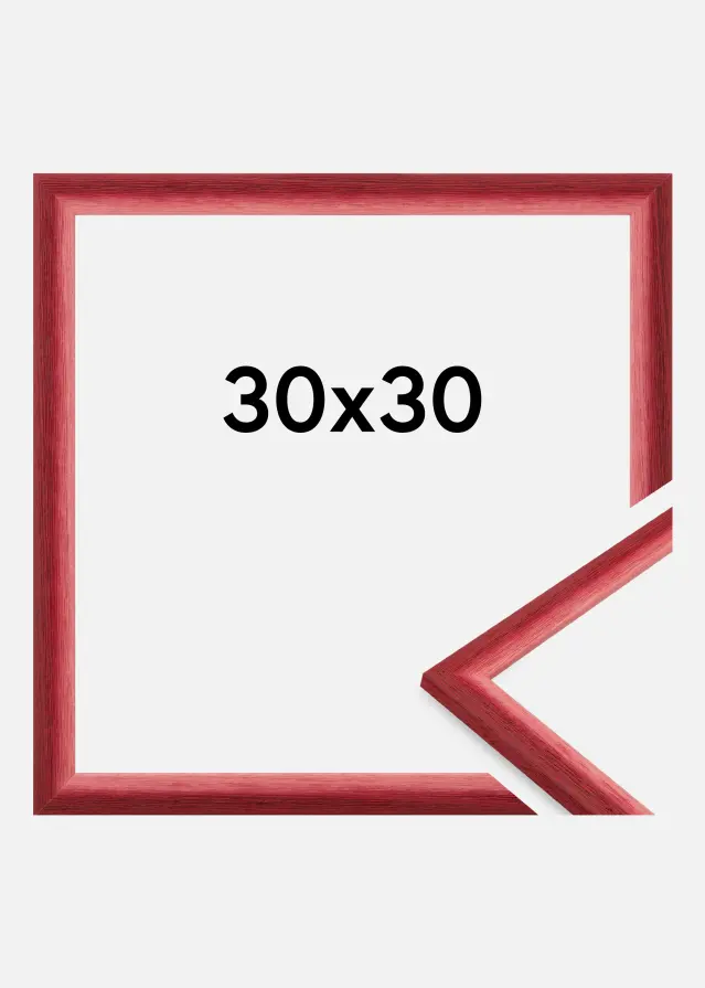 Рамка Cornwall Акрилно стъкло Тъмночервен 30x30 cm