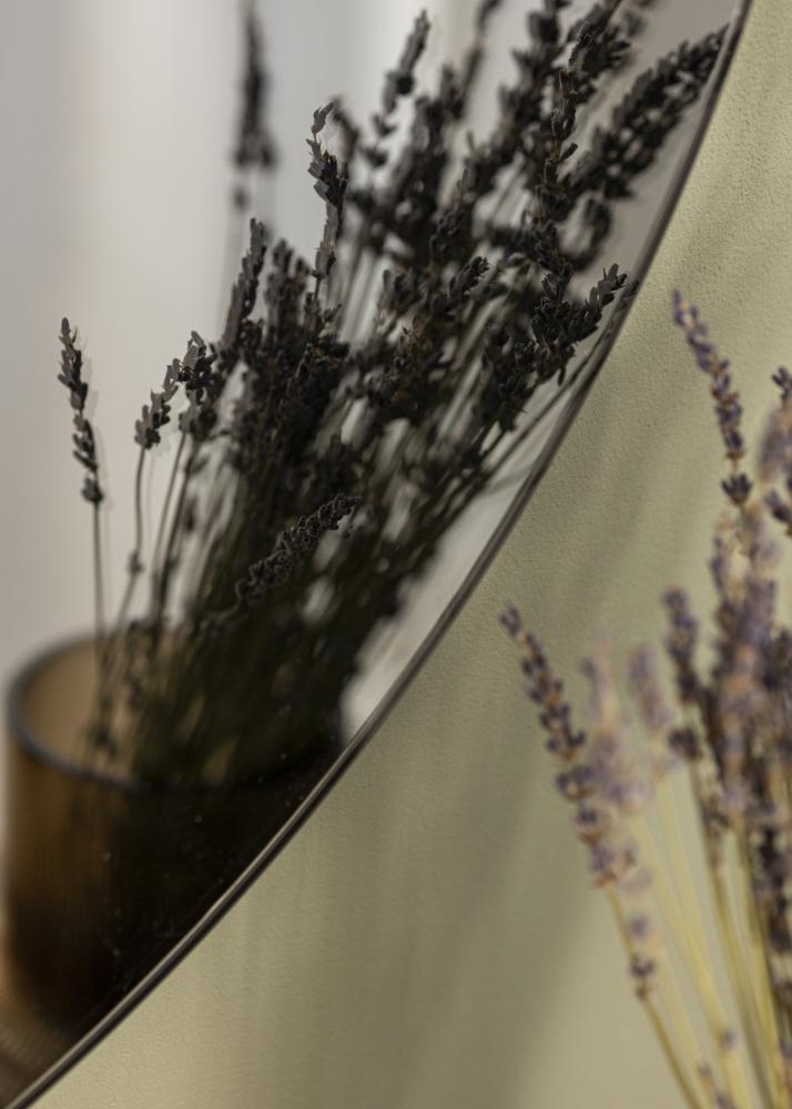 Огледало House Doctor Walls сиво 80 cm Ø