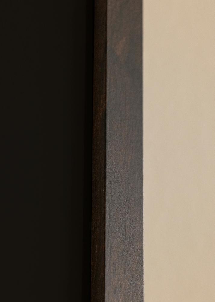 Рамка Trendy орех 20x25 cm - Паспарту Черно 14x18 cm