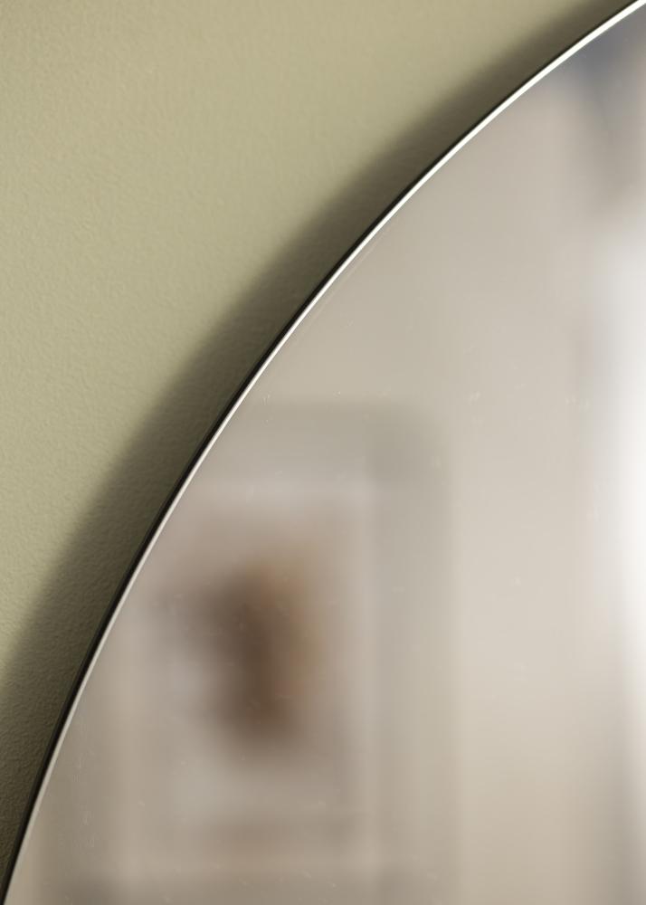 Огледало House Doctor Walls сиво 80 cm Ø