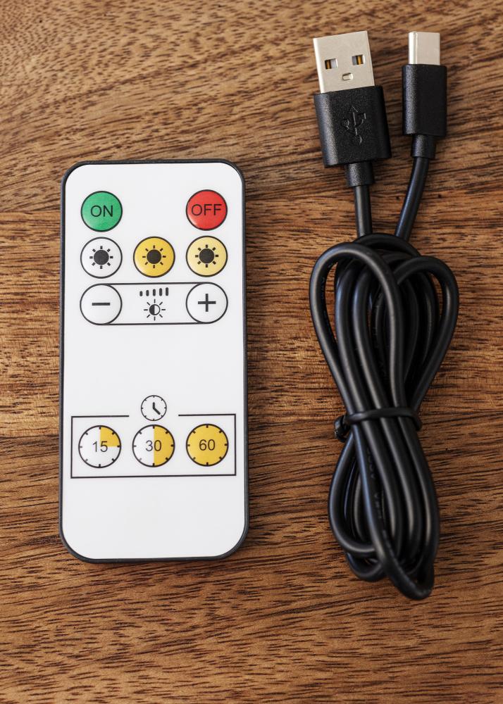 KAILA Luster Батерийно Захранвано Осветление за картини 32 cm - Черно