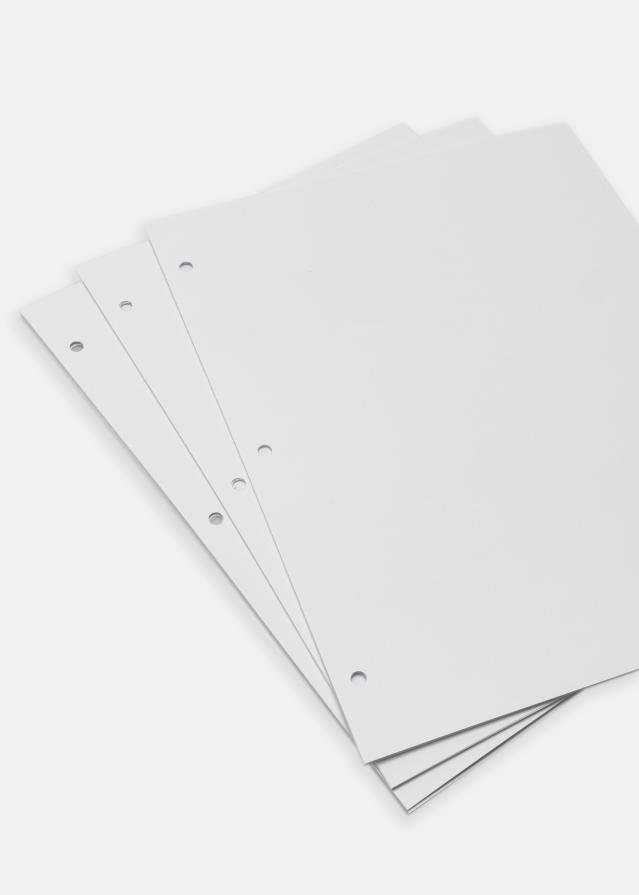 Лист за Album за KAILA Coffee Table Photo Album - Опаковка от 30 бр. Бели