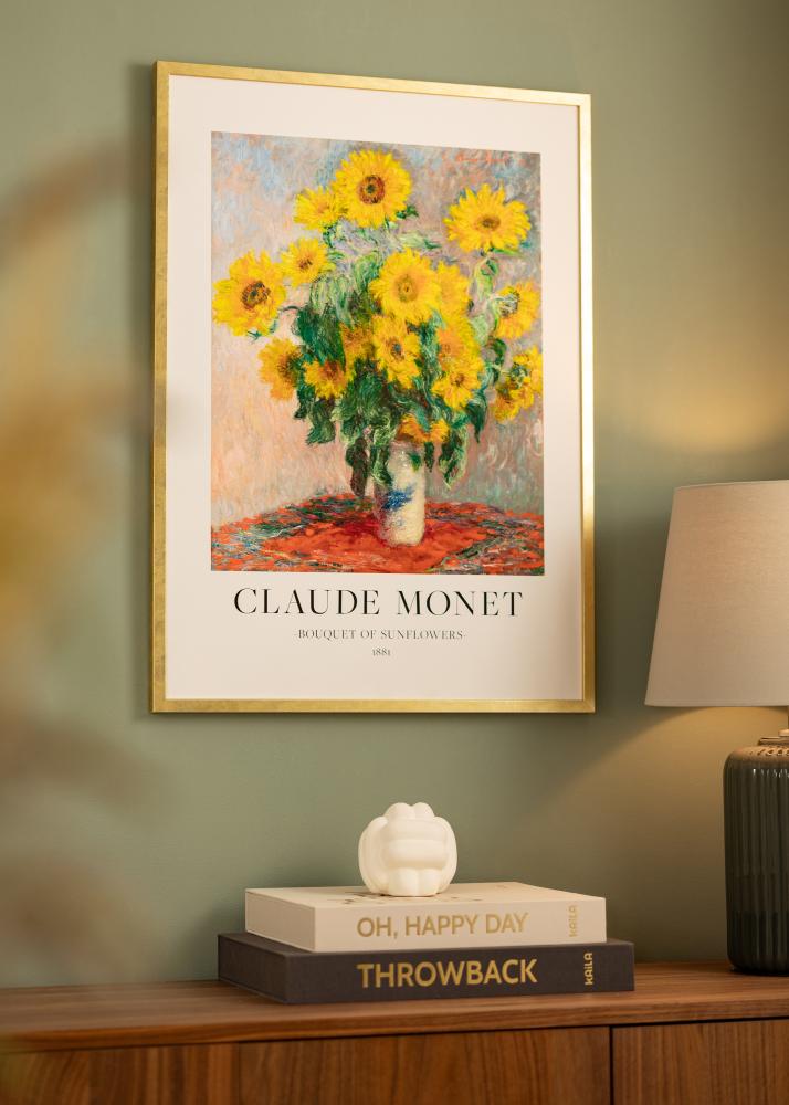 Рамка Ares Акрилно стъкло Златно 50x60 cm