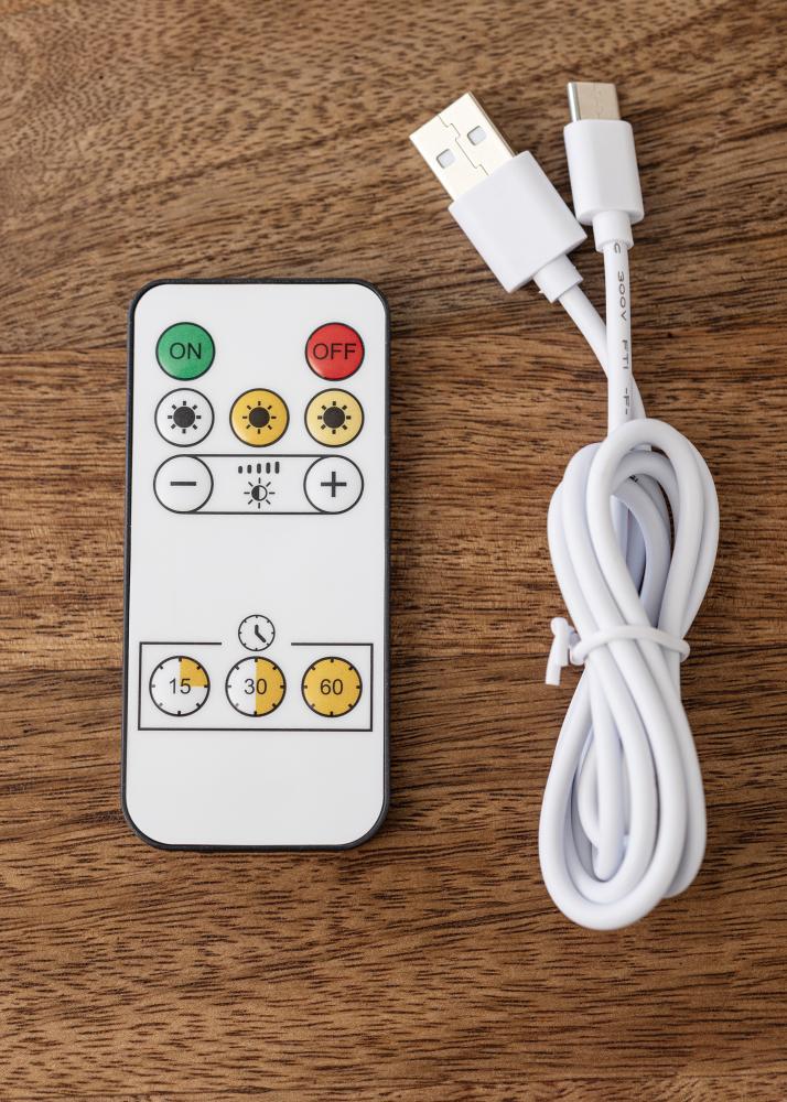 KAILA Lux Bateryno Osveshtenie za Kartini 33 cm - Srebro