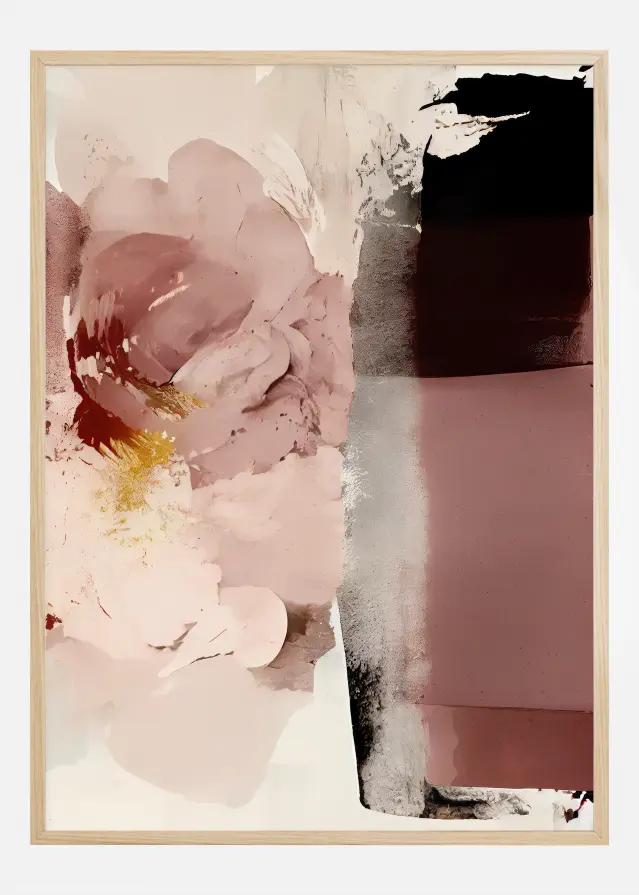 Abstract Flowers Постер