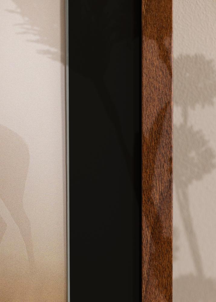 Рамка Стилен Warm Brown 30x40 cm - Паспарту Черно 21x29,7 cm (A4)