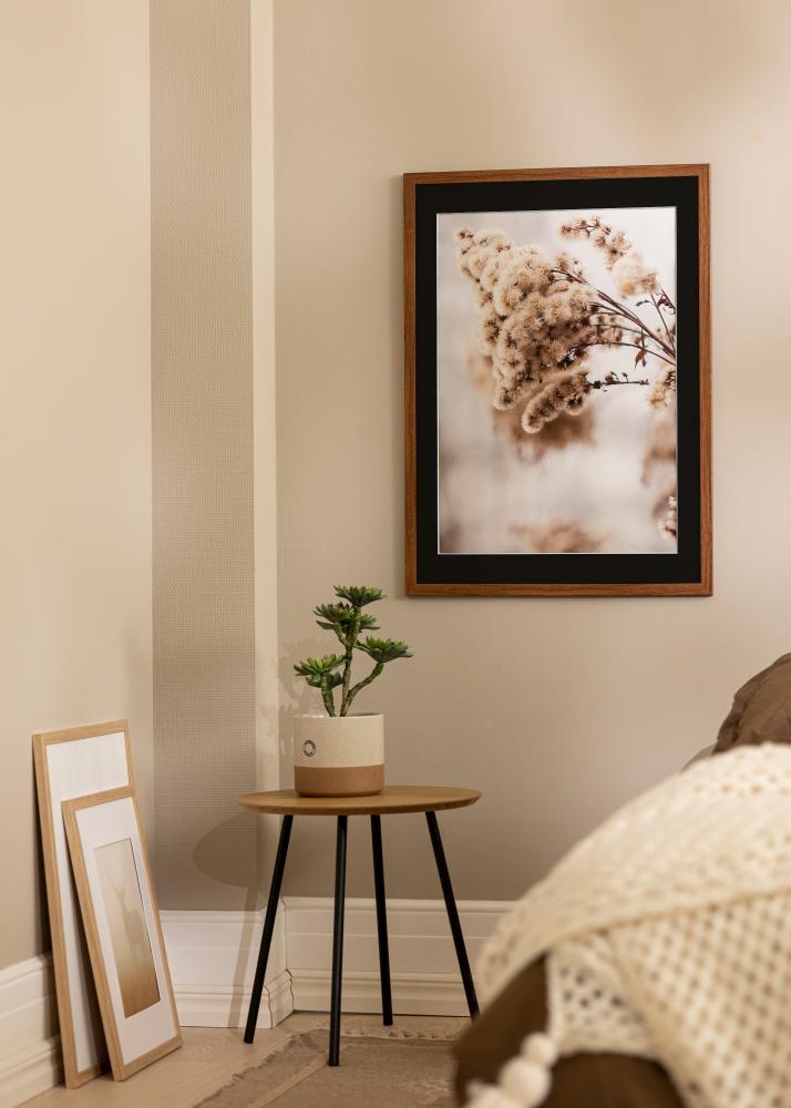 Рамка Стилен Warm Brown 30x40 cm - Паспарту Черно 21x29,7 cm (A4)