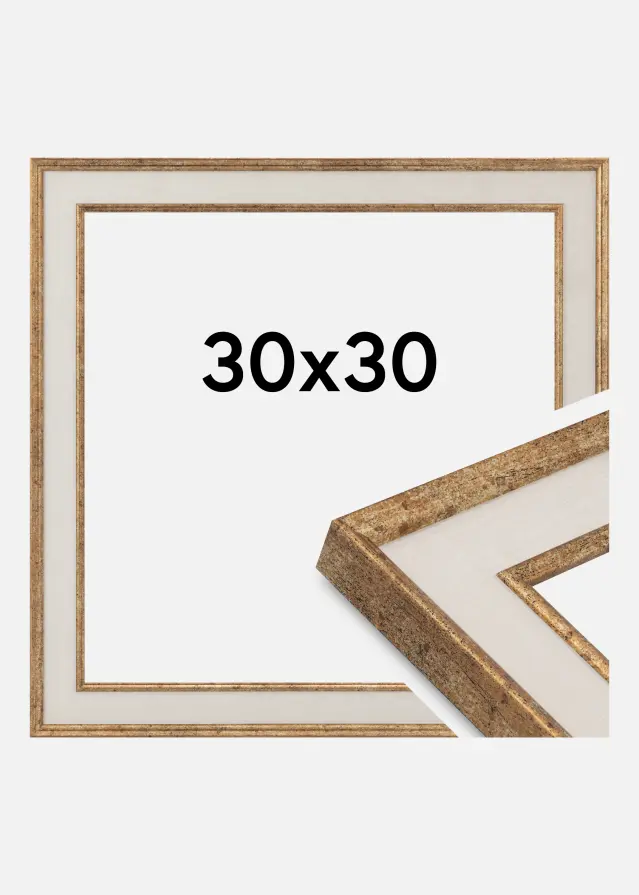 Рамка Dolly Акрилно стъкло Злато 30x30 cm