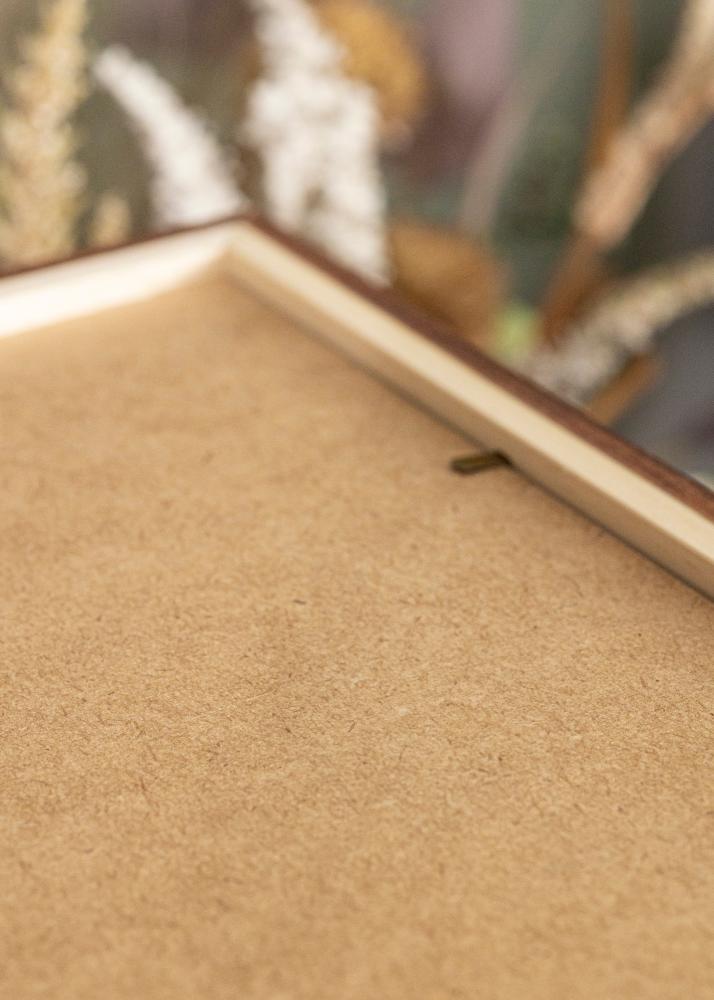 Рамка Стилен Warm Brown 30x40 cm - Паспарту Черно 21x29,7 cm (A4)