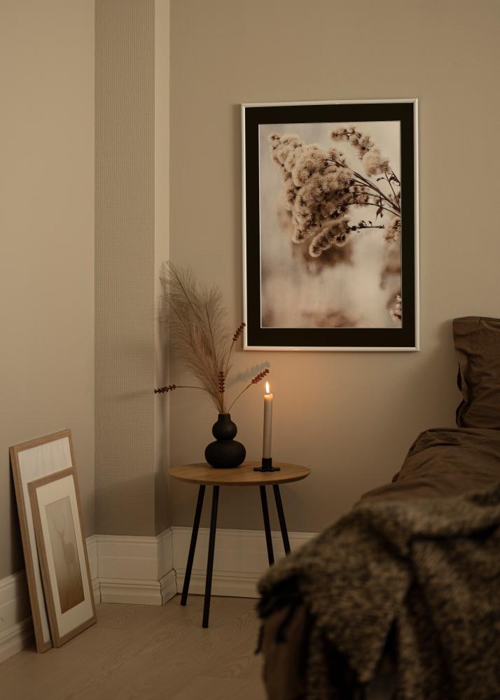 Рамка Victoria бяло 13x18 cm - Паспарту Черно 3,5x5 inches