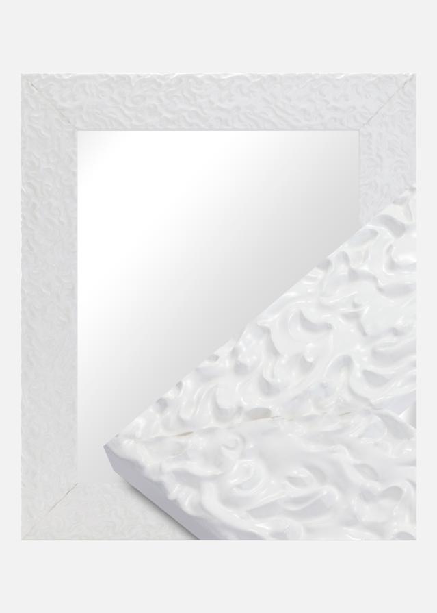 Огледало Westminster бяло - собствени мерки