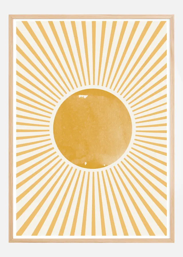 Boho Sun Постер