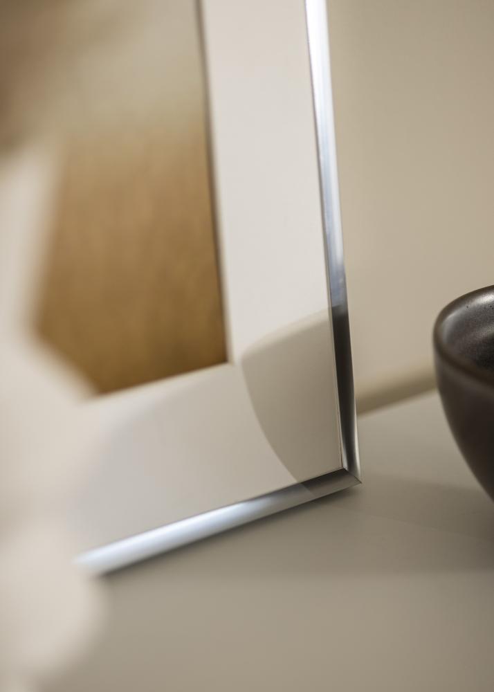 Рамка Постер Frame Aluminum Сребро 70x100 cm - Паспарту бяло 60x90 cm