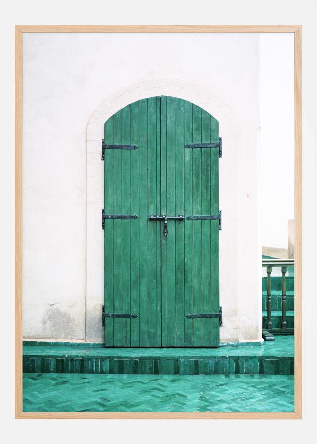 Marrakesh Green Door Постер